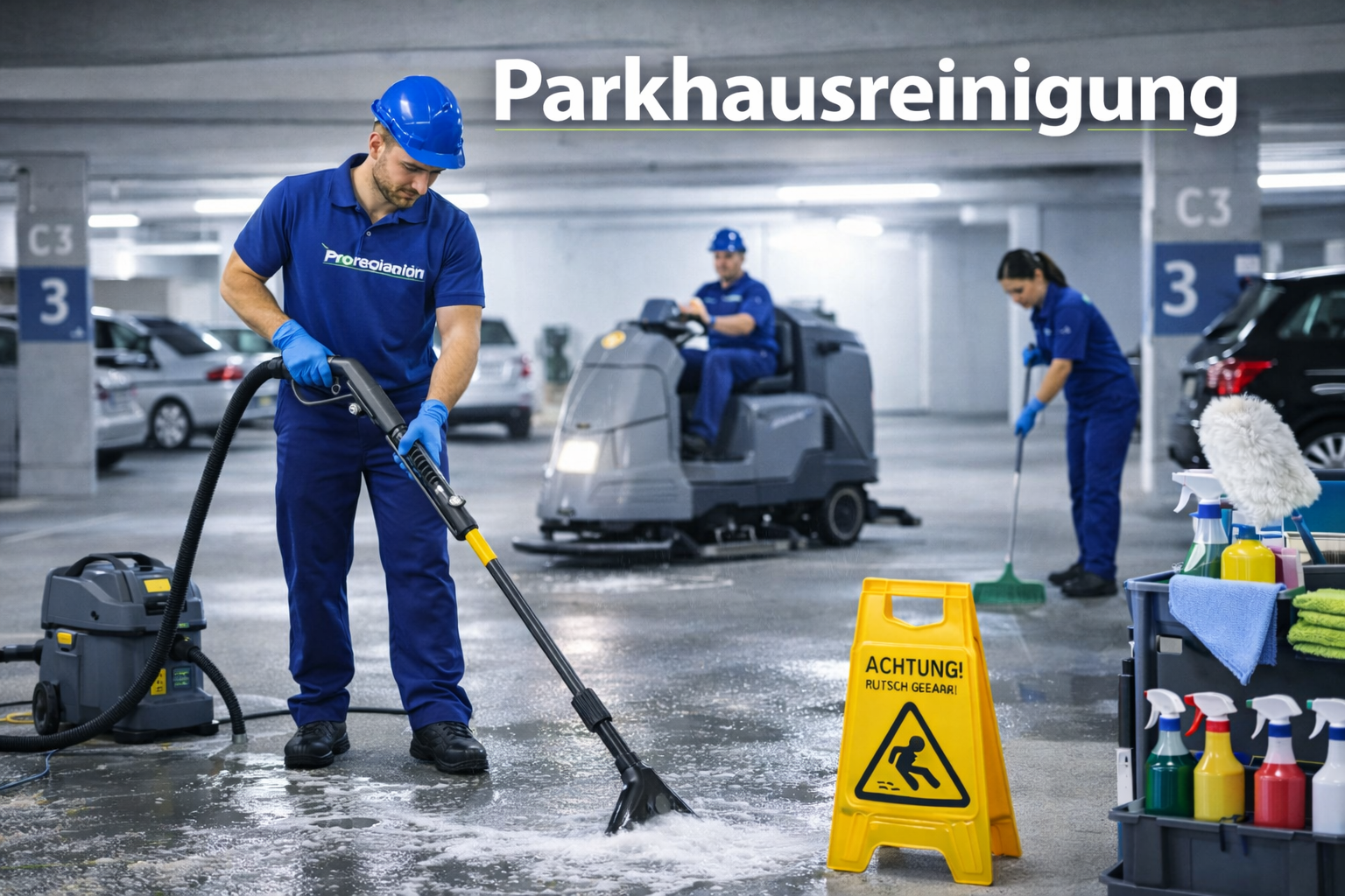 Parkhausreinigung